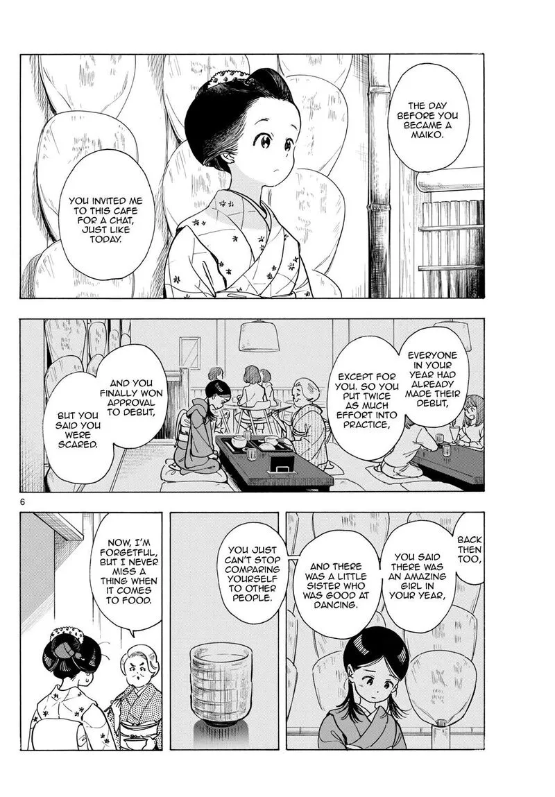 Maiko-san Chi no Makanai-san Chapter 282 page 6