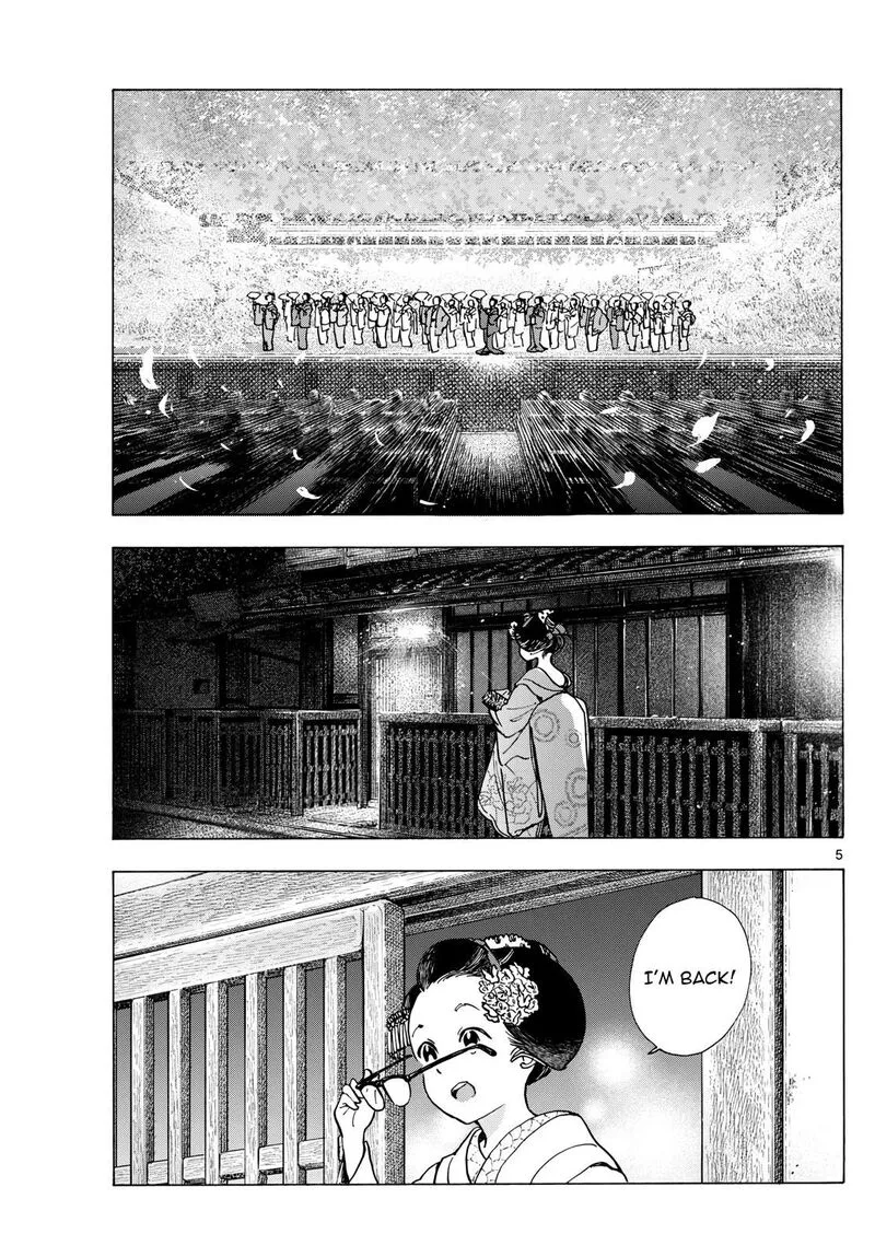 Maiko-san Chi no Makanai-san Chapter 285 page 5