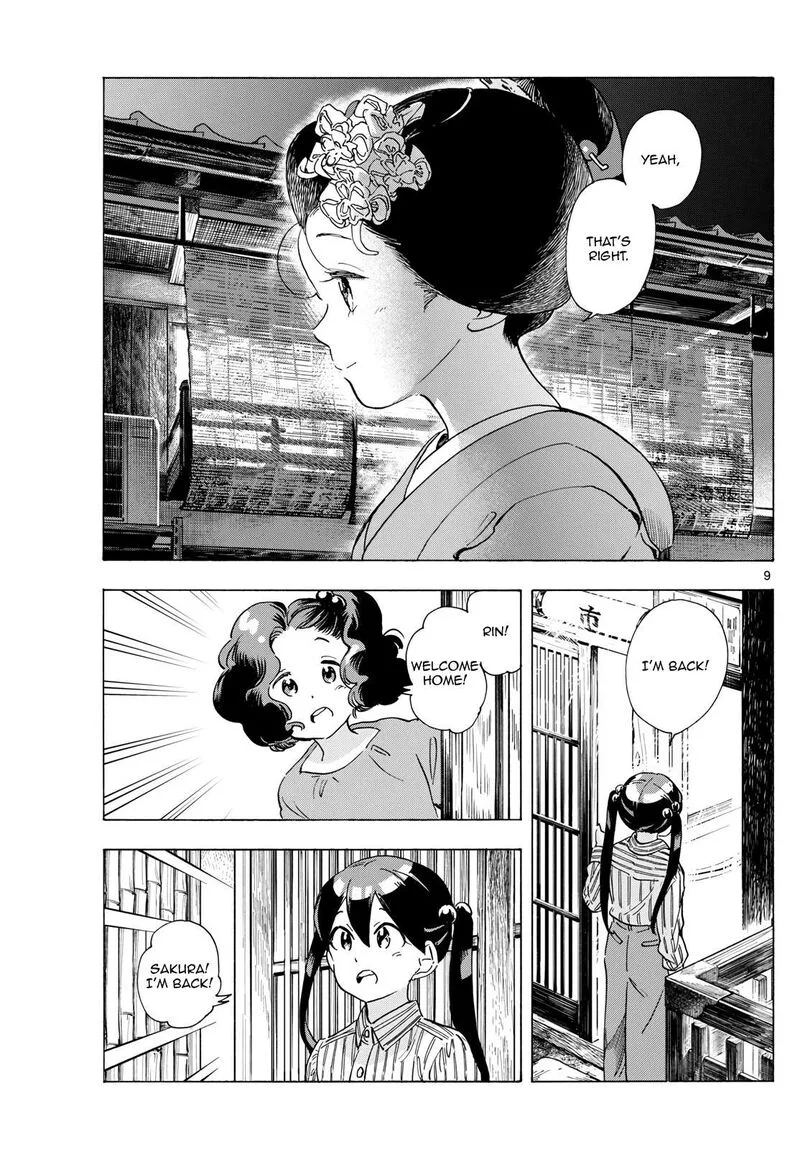 Maiko-san Chi no Makanai-san Chapter 290 page 9