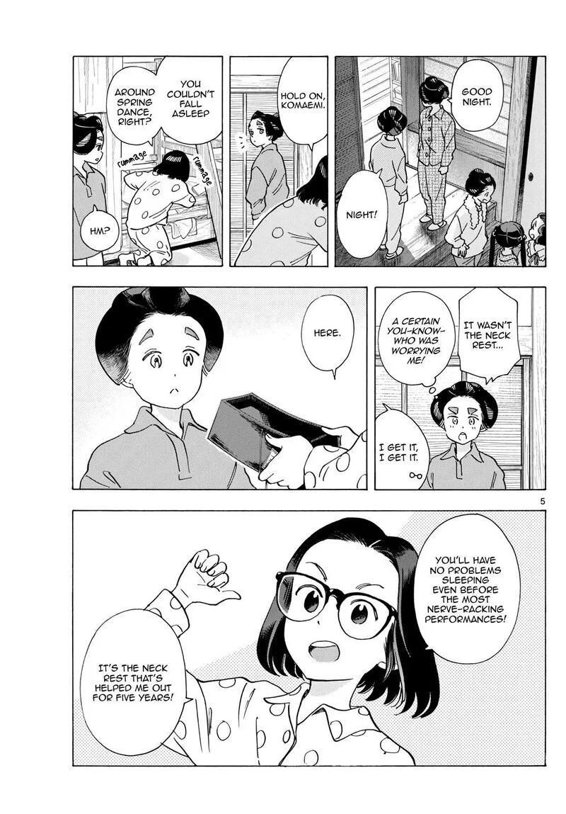 Maiko-san Chi no Makanai-san Chapter 294 page 5