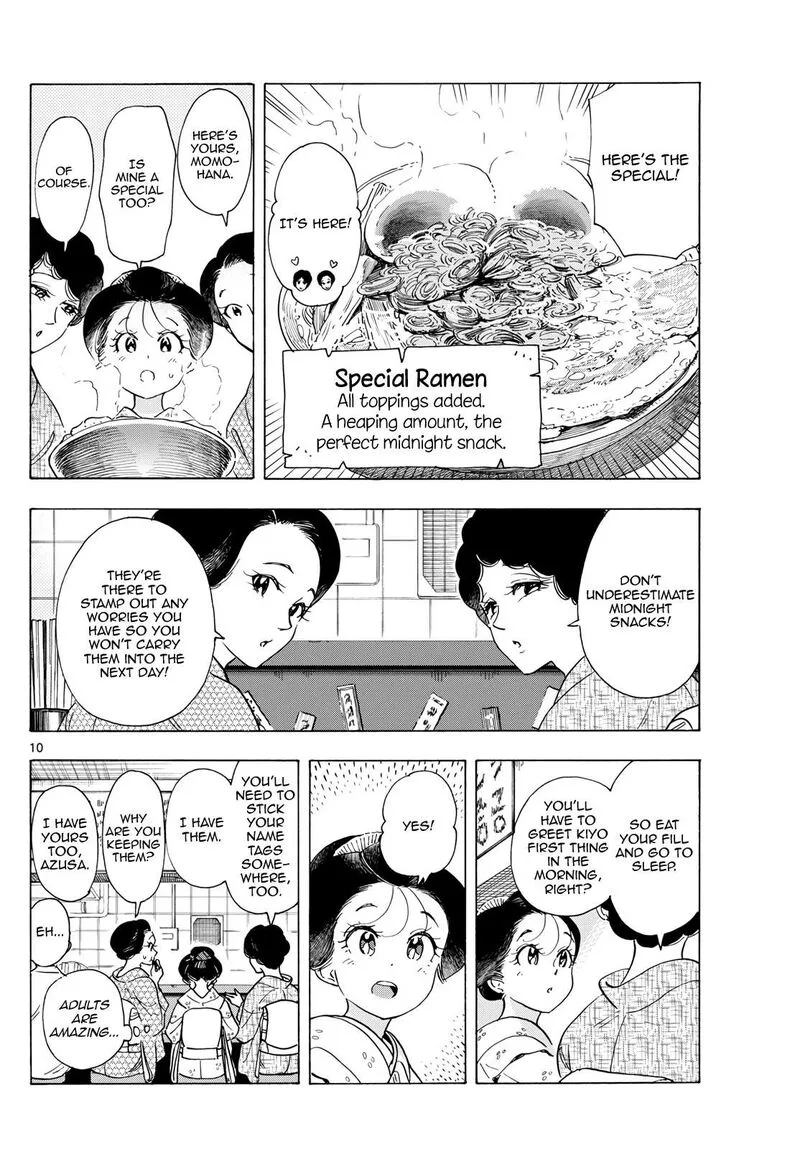 Maiko-san Chi no Makanai-san Chapter 298 page 10