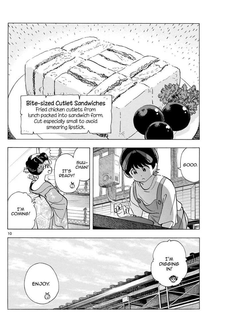 Maiko-san Chi no Makanai-san Chapter 317 page 10