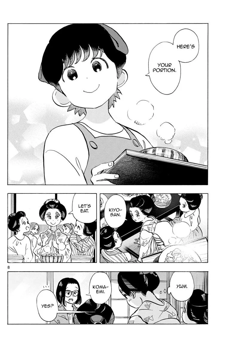 Maiko-san Chi no Makanai-san Chapter 318 page 8