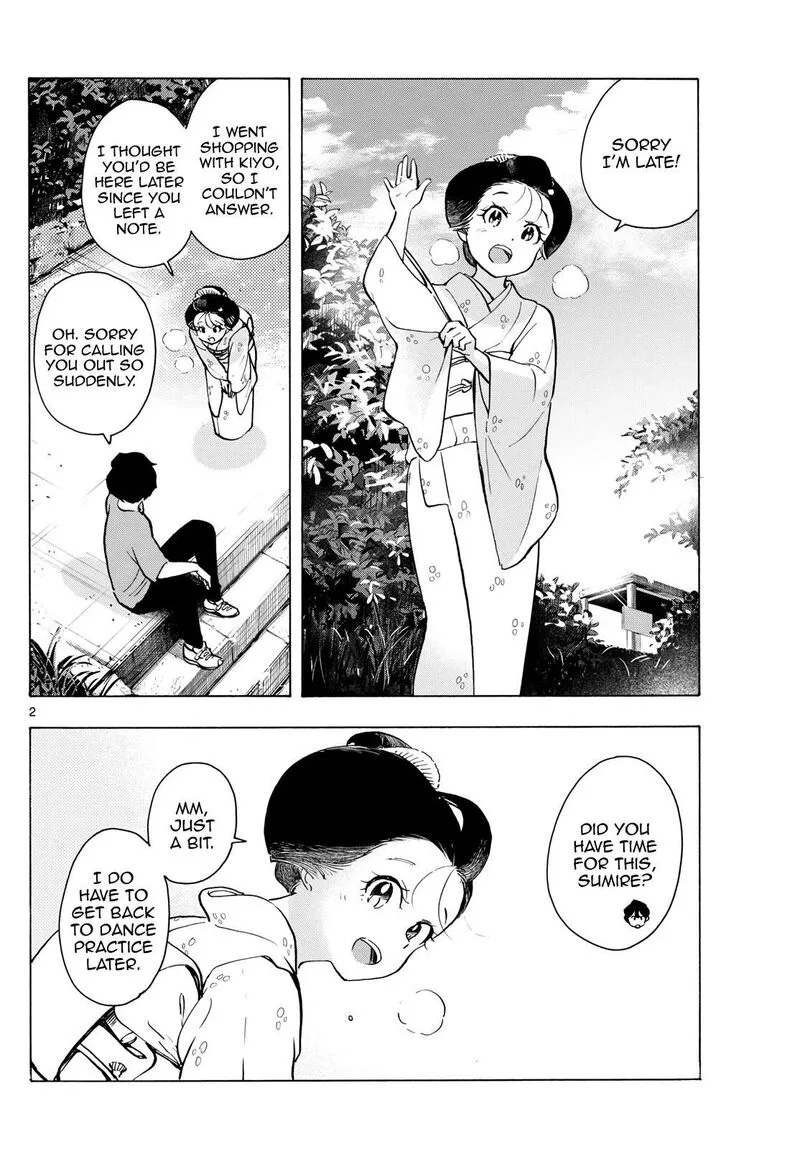 Maiko-san Chi no Makanai-san Chapter 322 page 2