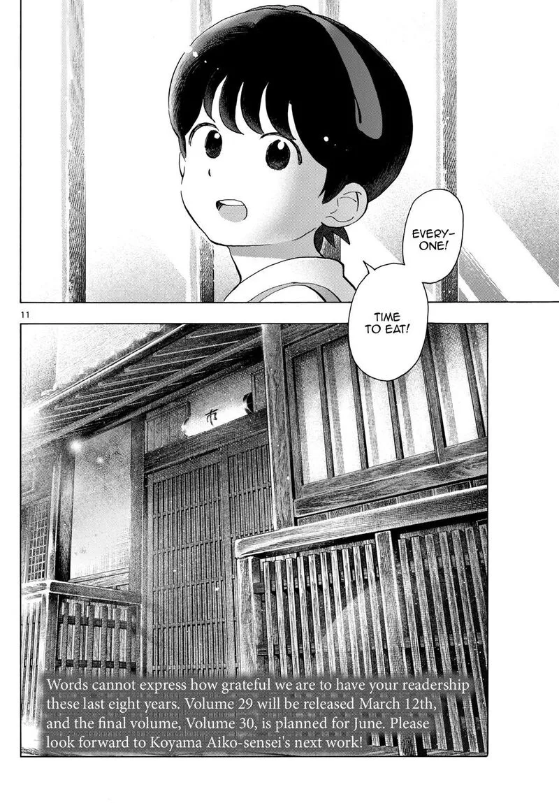 Maiko-san Chi no Makanai-san Chapter 327 page 9