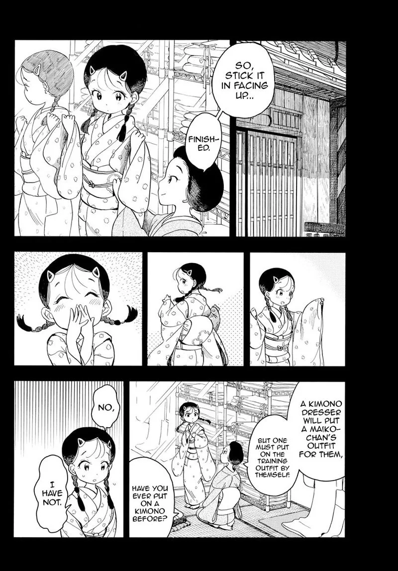 Maiko-san Chi no Makanai-san Chapter 92 page 4