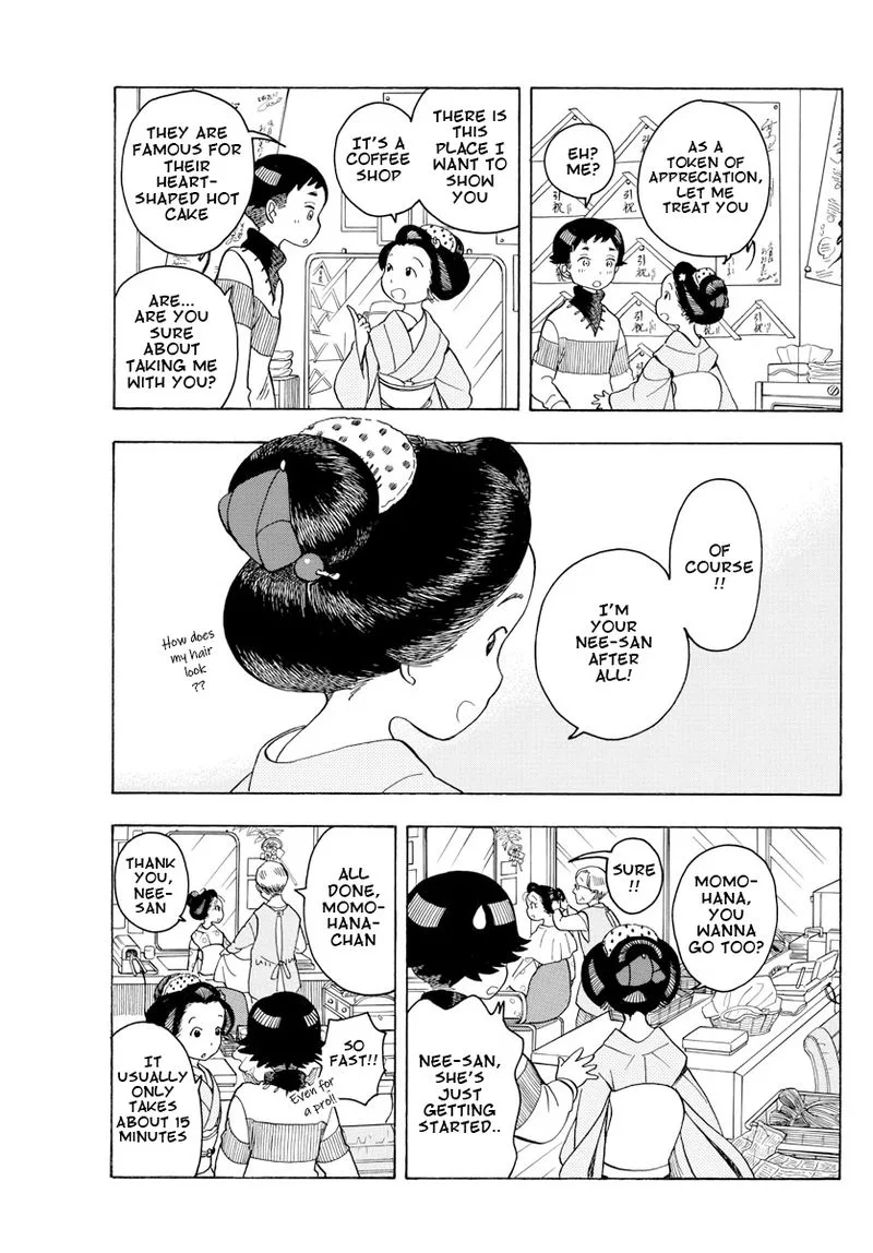 Maiko-san Chi no Makanai-san Chapter 93 page 9