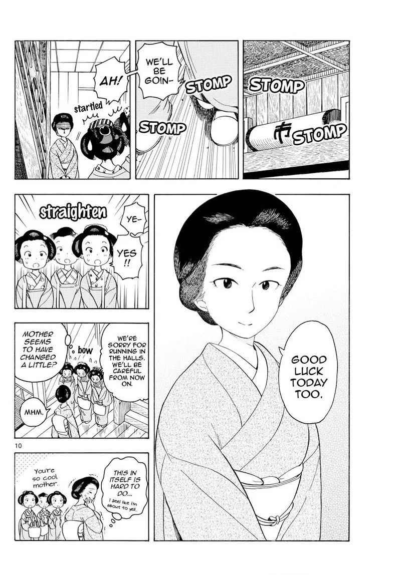 Maiko-san Chi no Makanai-san Chapter 99 page 10