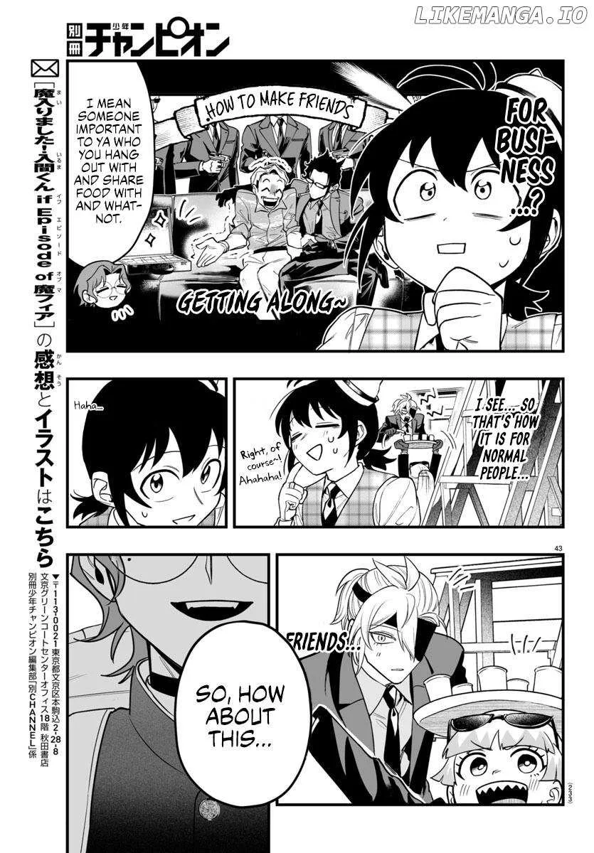 Mairimashita! Iruma-Kun Mafia Au Chapter 22 page 42