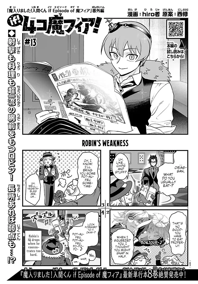 Mairimashita! Iruma-Kun Mafia Au Chapter 40.1 page 1