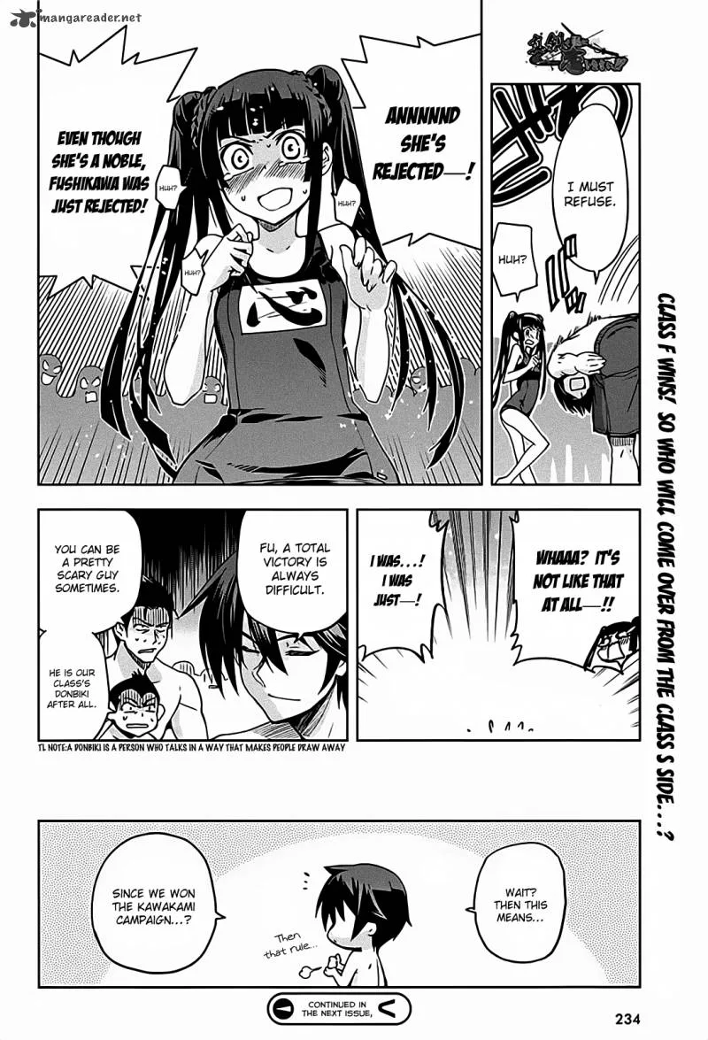 Maji de Watashi ni Koi Shinasai! Chapter 12 page 34