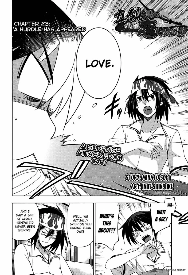 Maji de Watashi ni Koi Shinasai! Chapter 23 page 3