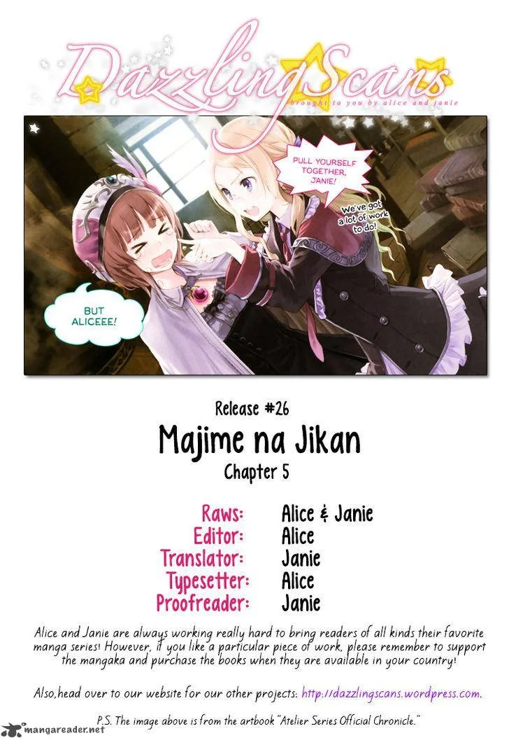 Majime na Jikan Chapter 5 page 1