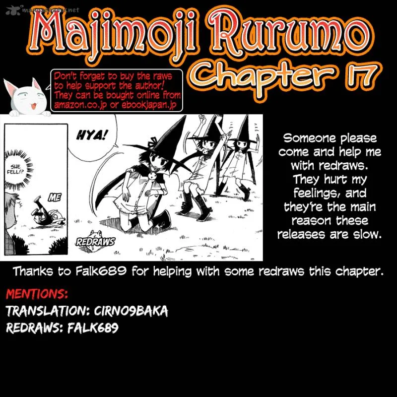 Majimoji Rurumo Chapter 17 page 1