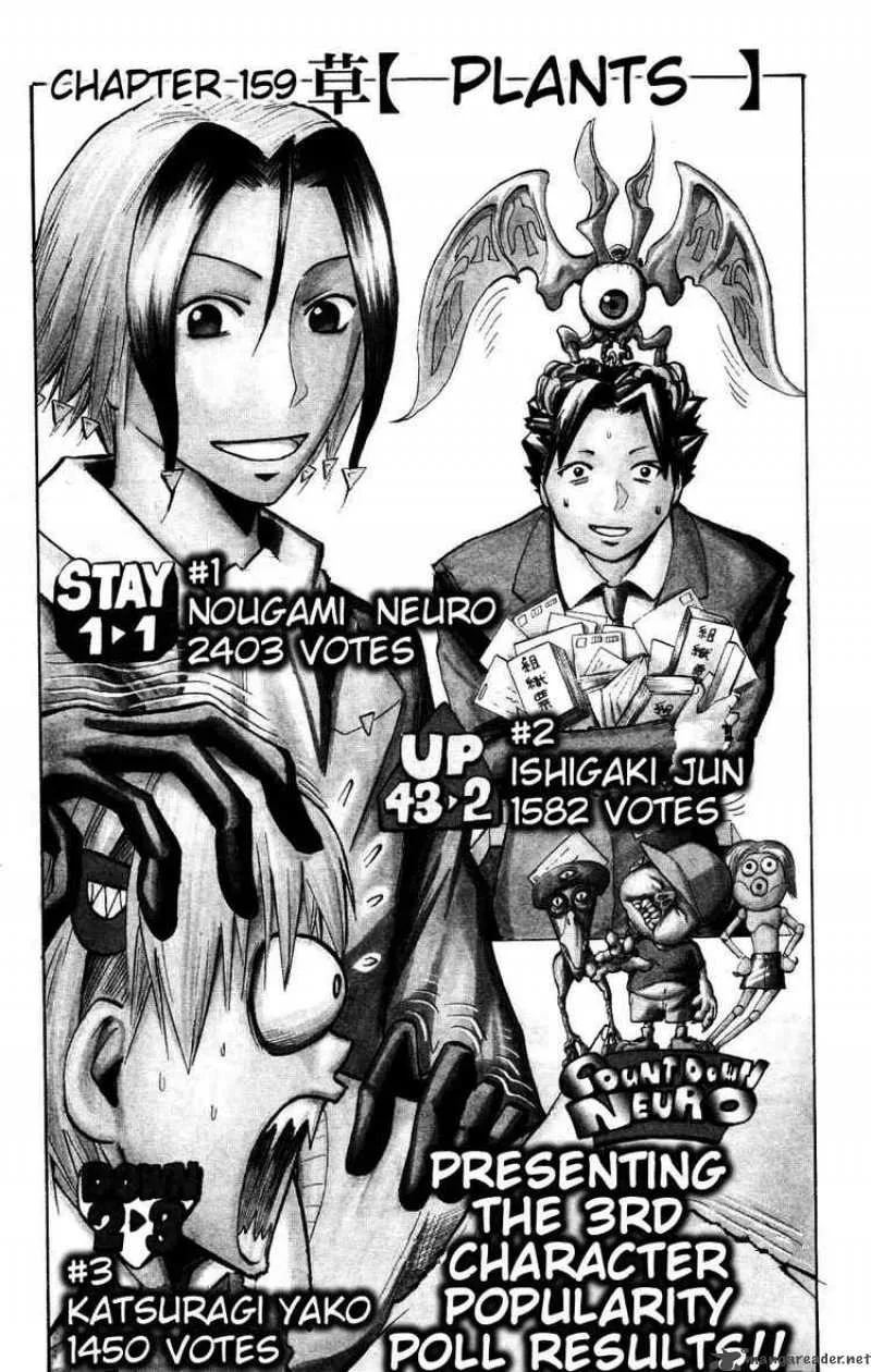 Majin Tantei Nougami Neuro Chapter 159 page 1