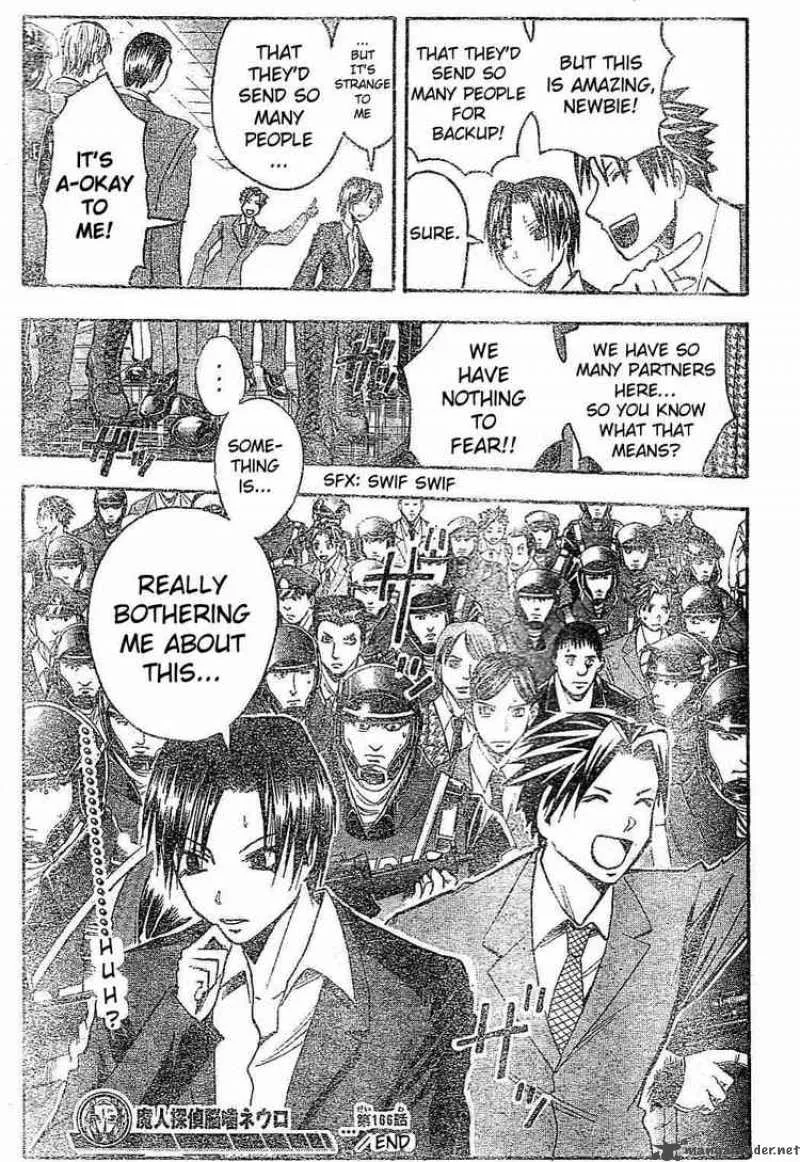 Majin Tantei Nougami Neuro Chapter 166 page 19
