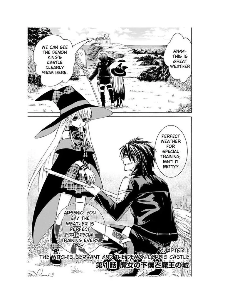 Majo no Geboku to Maou no Tsuno Chapter 1 page 6