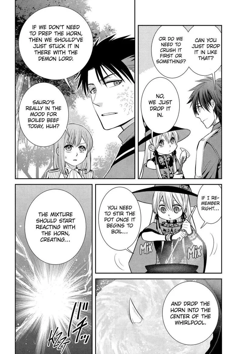 Majo no Geboku to Maou no Tsuno Chapter 90 page 14