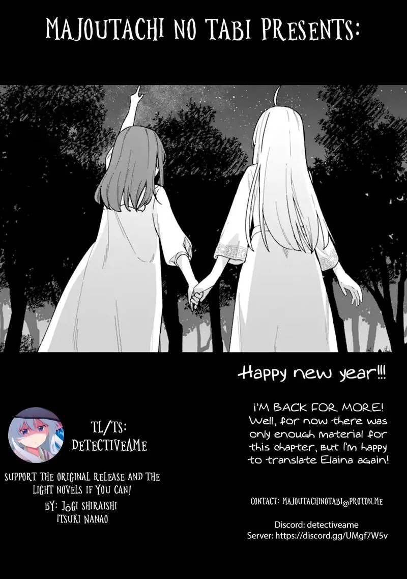 Majo no Tabitabi Chapter 23 page 1
