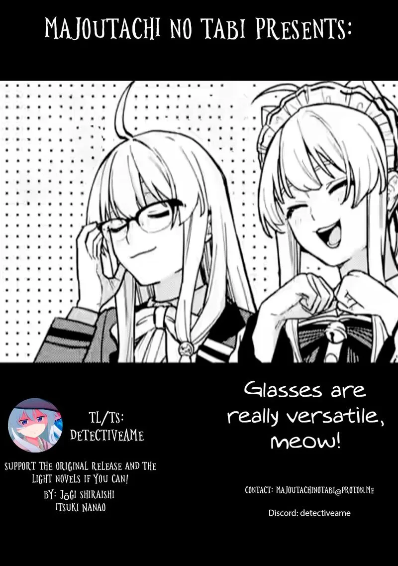 Majo no Tabitabi Chapter 25.2 page 1
