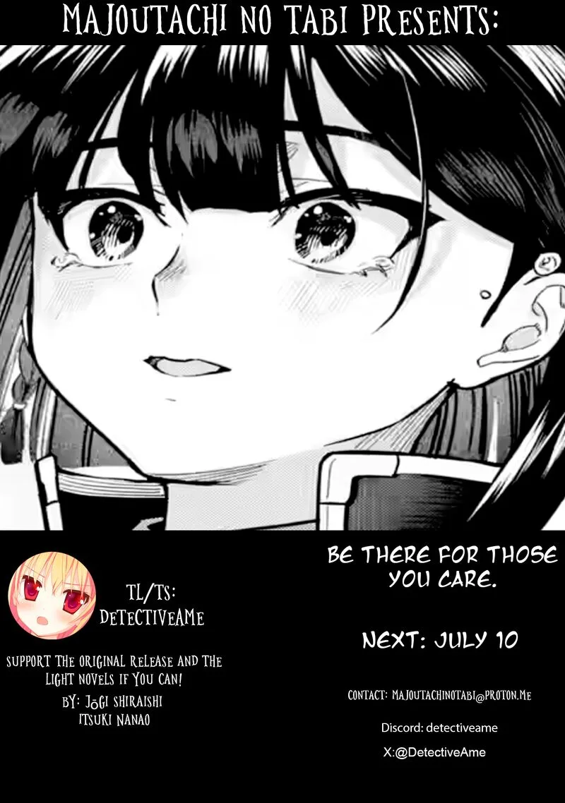 Majo no Tabitabi Chapter 26.2 page 1