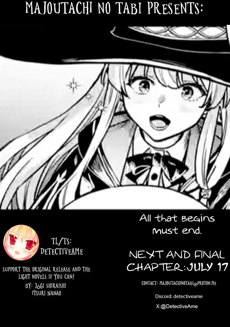 Majo no Tabitabi Chapter 26.3 page 1