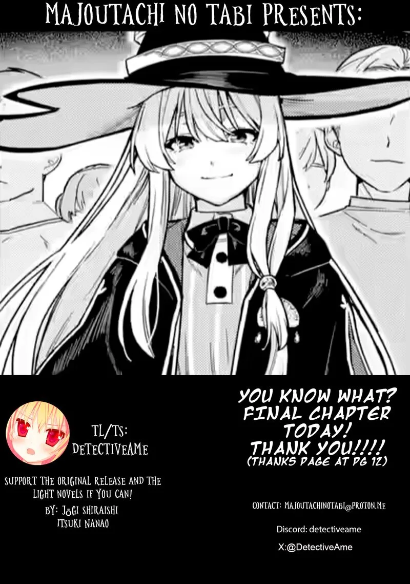 Majo no Tabitabi Chapter 26.4 page 1