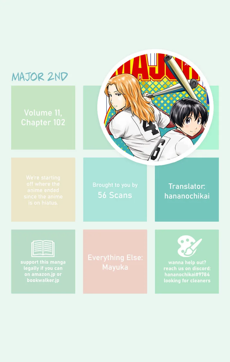 Major 2nd Chapter 102 page 1