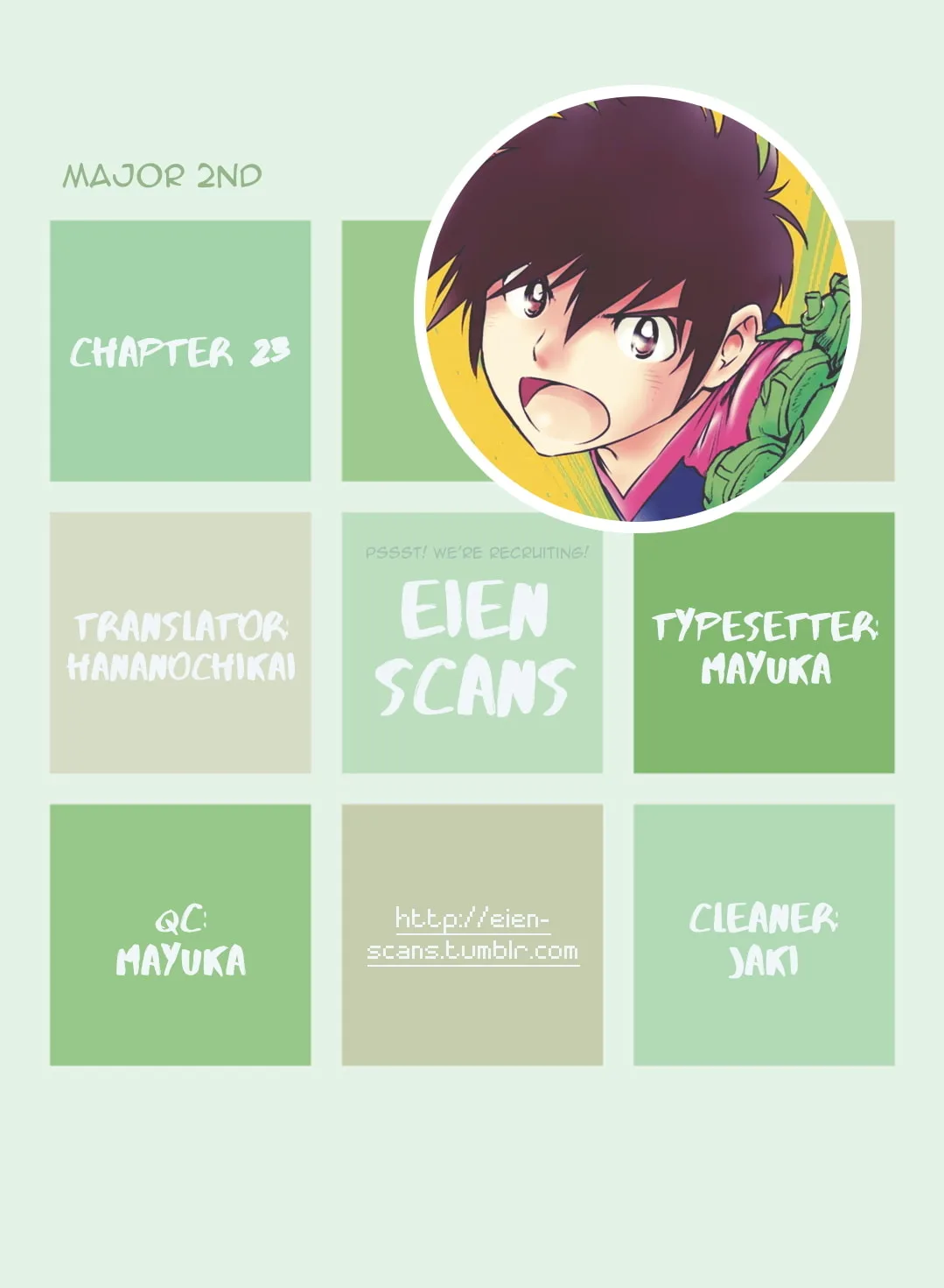 Major 2nd Chapter 23 page 1
