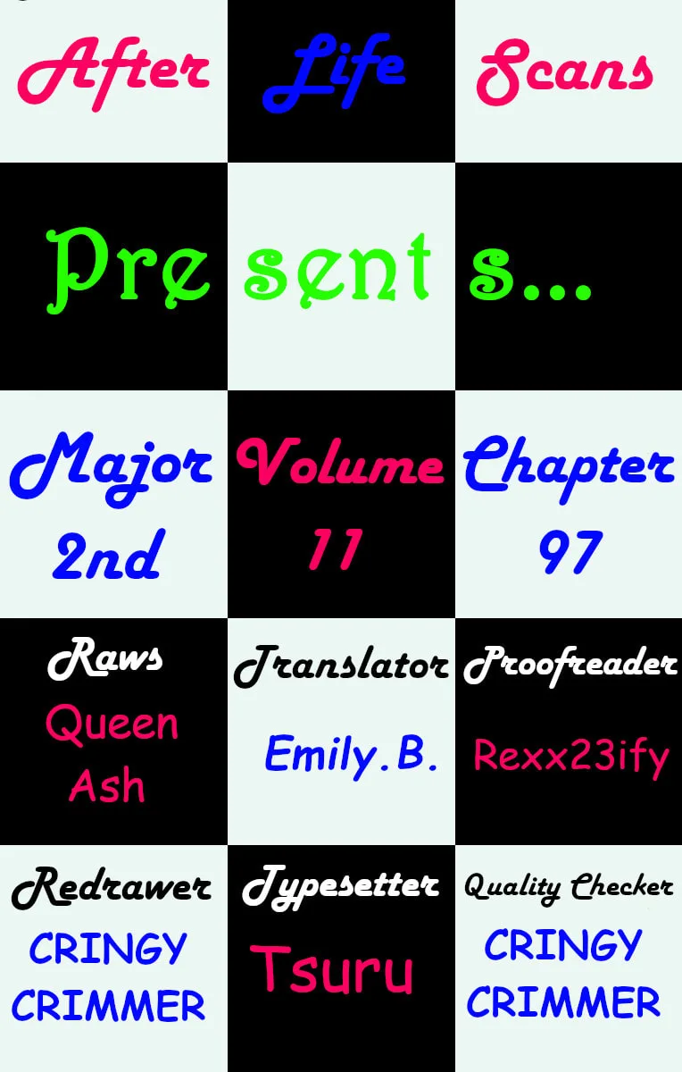 Major 2nd Chapter 97 page 1