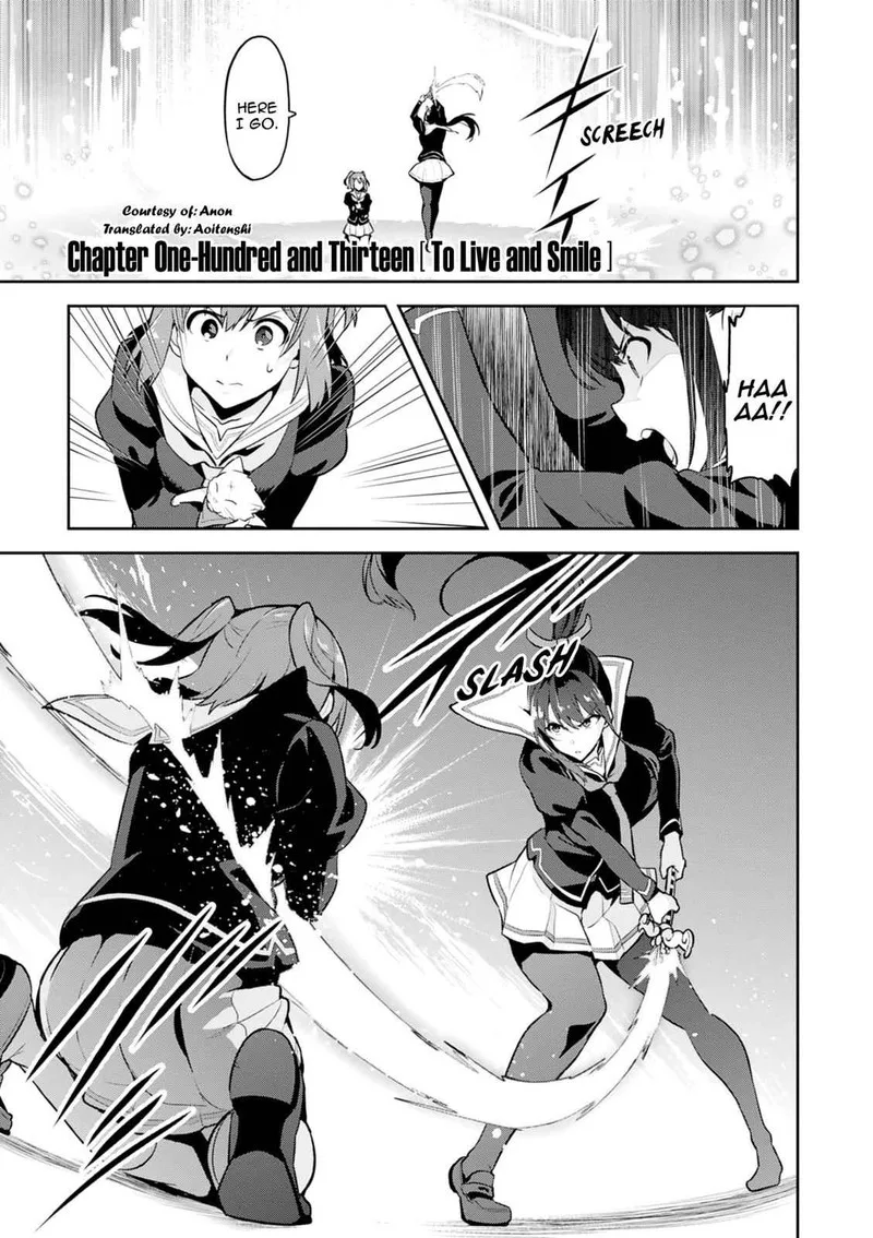Maken-ki Chapter 113 page 1