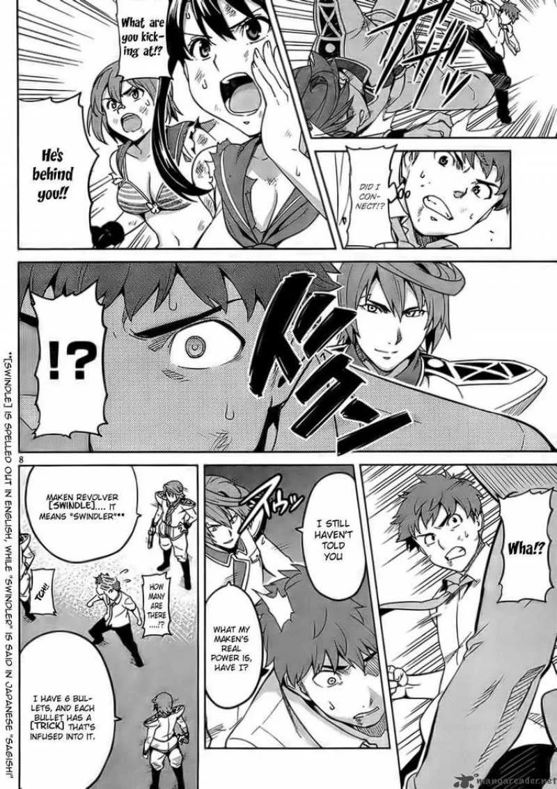 Maken-ki Chapter 23 page 8