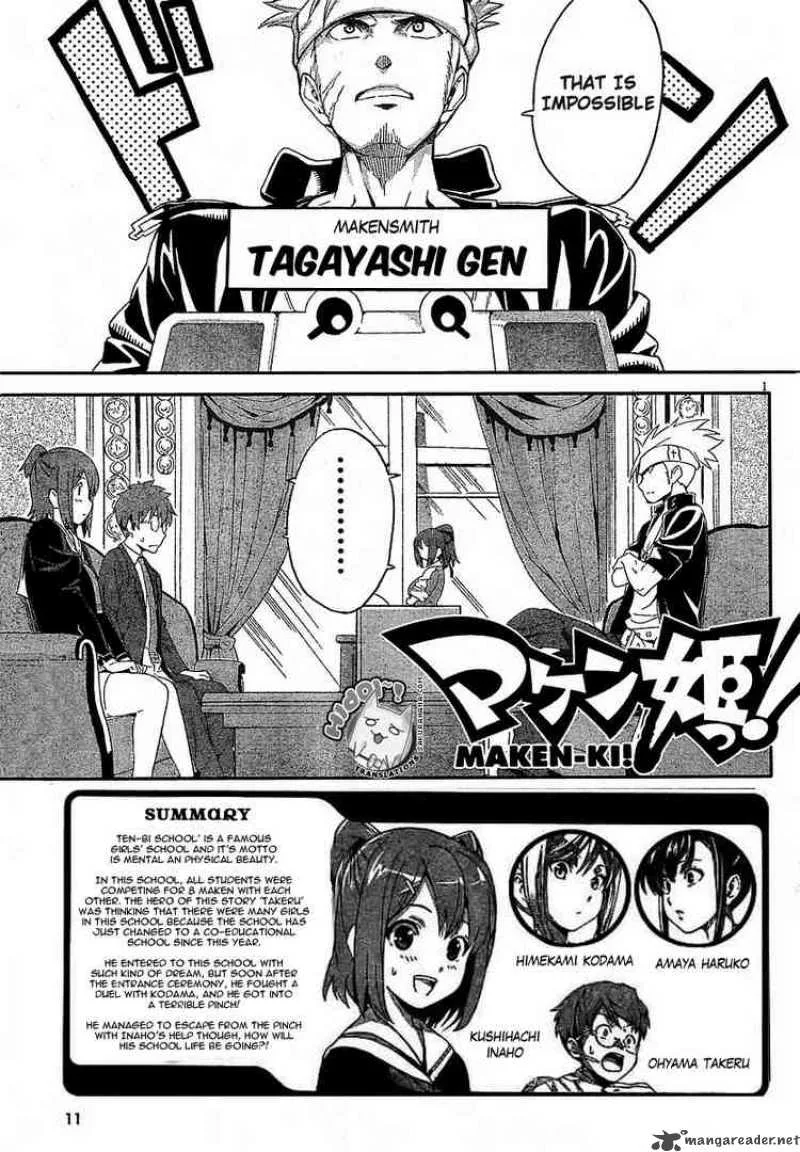 Maken-ki Chapter 3 page 1