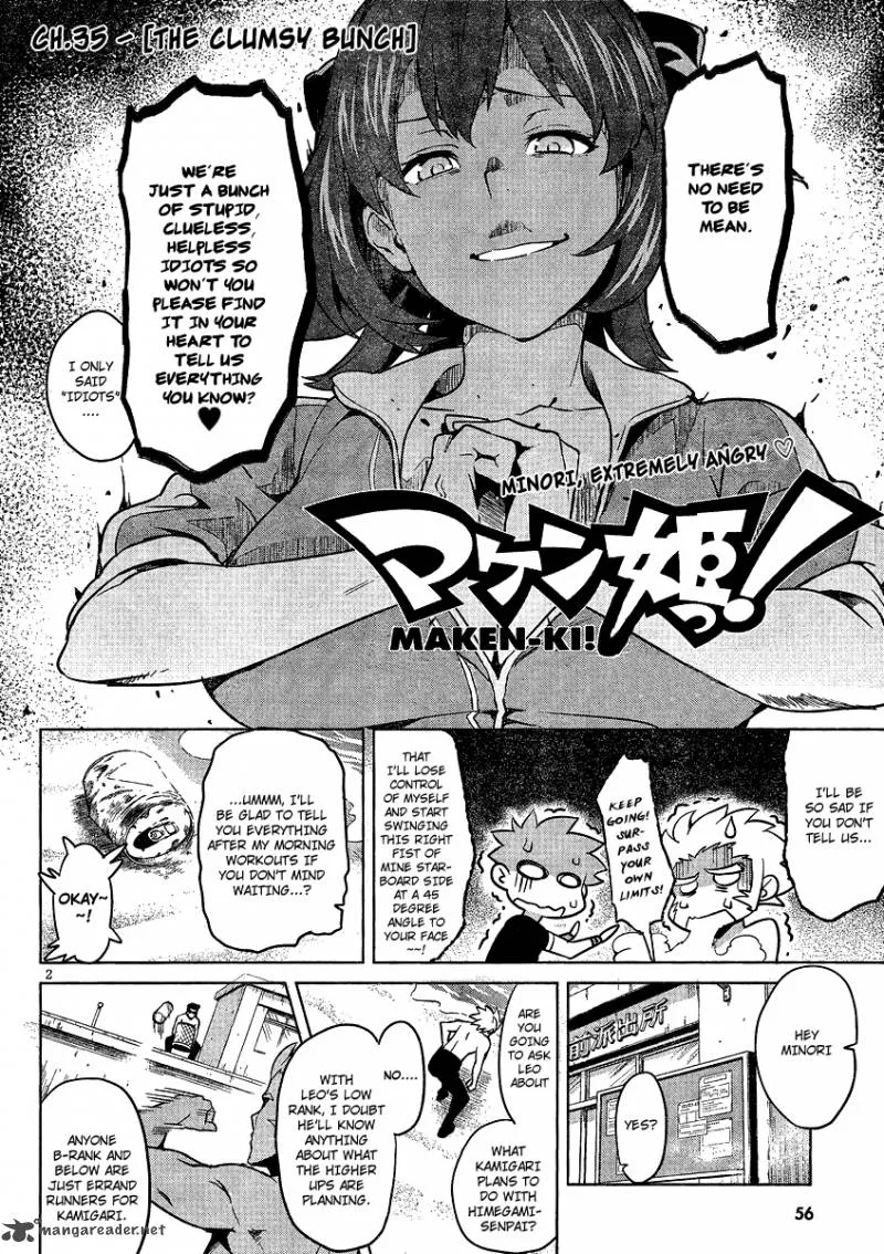 Maken-ki Chapter 35 page 4