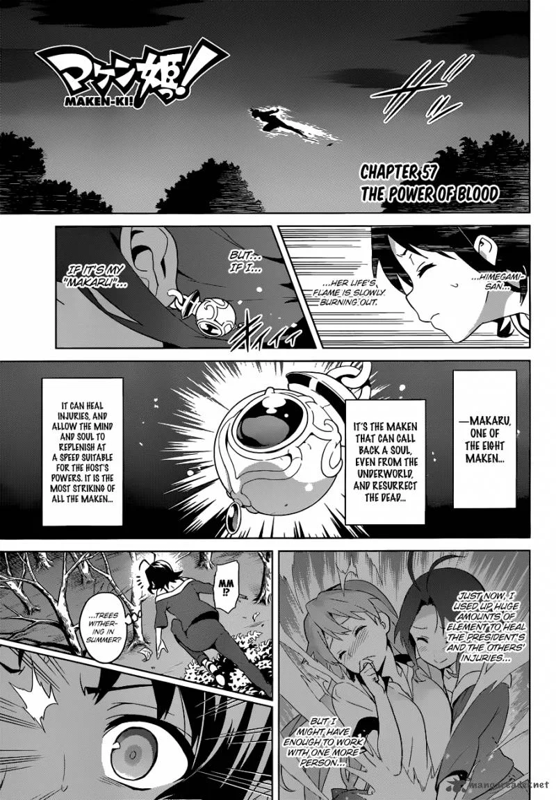 Maken-ki Chapter 57 page 1