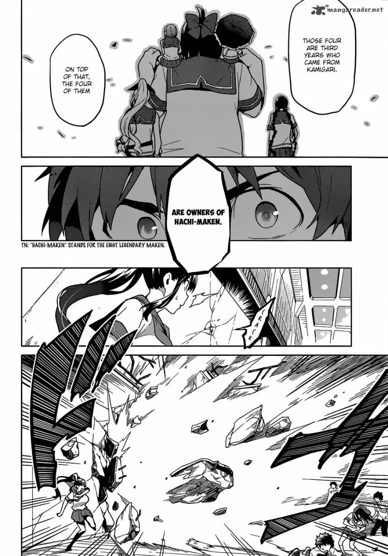 Maken-ki Chapter 62 page 20