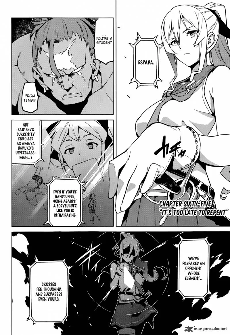 Maken-ki Chapter 65 page 4