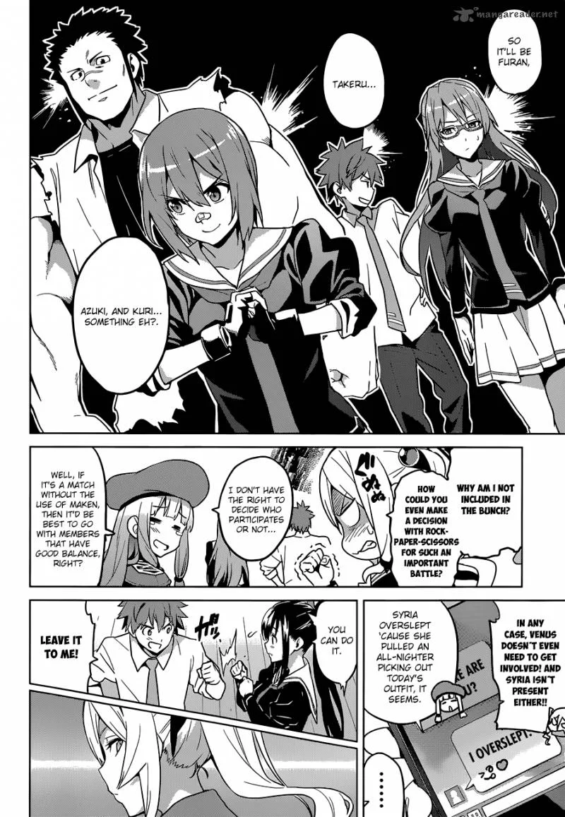 Maken-ki Chapter 66 page 14