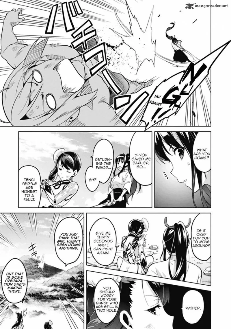 Maken-ki Chapter 77 page 21