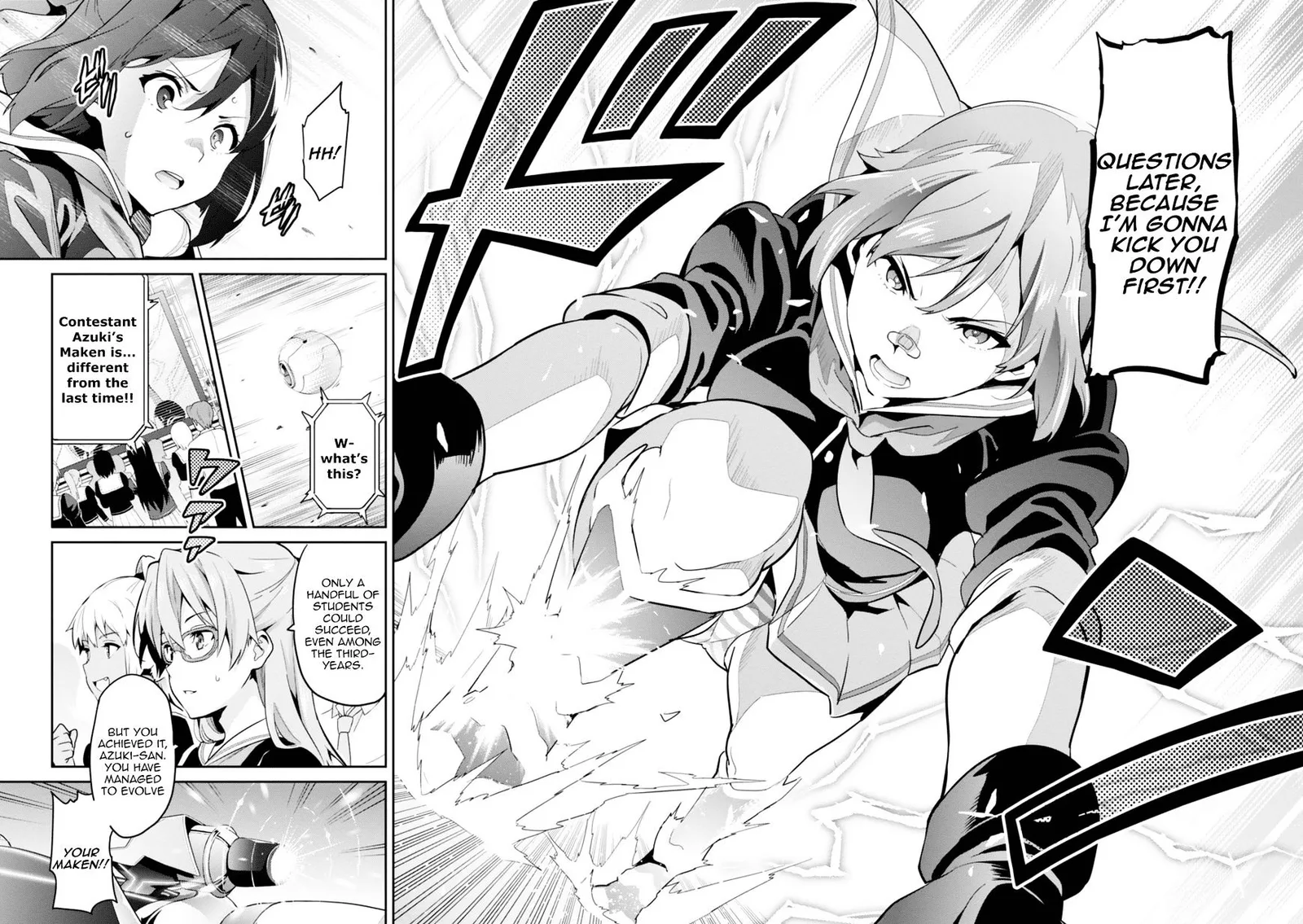 Maken-ki Chapter 81 page 18