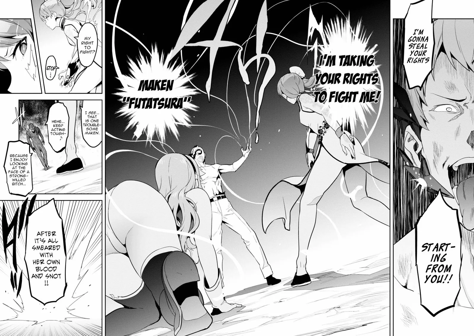 Maken-ki Chapter 88 page 12