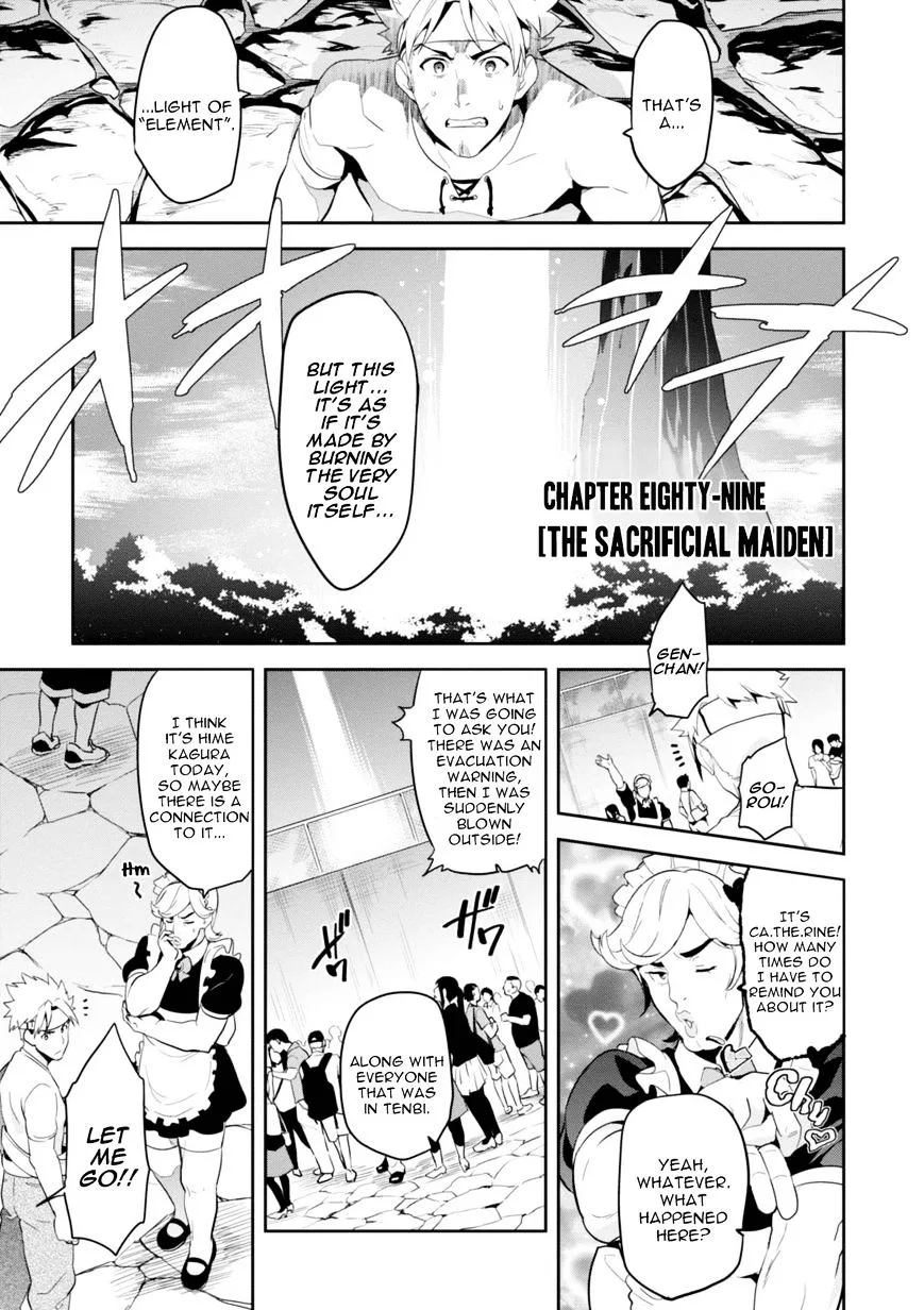Maken-ki Chapter 89 page 1
