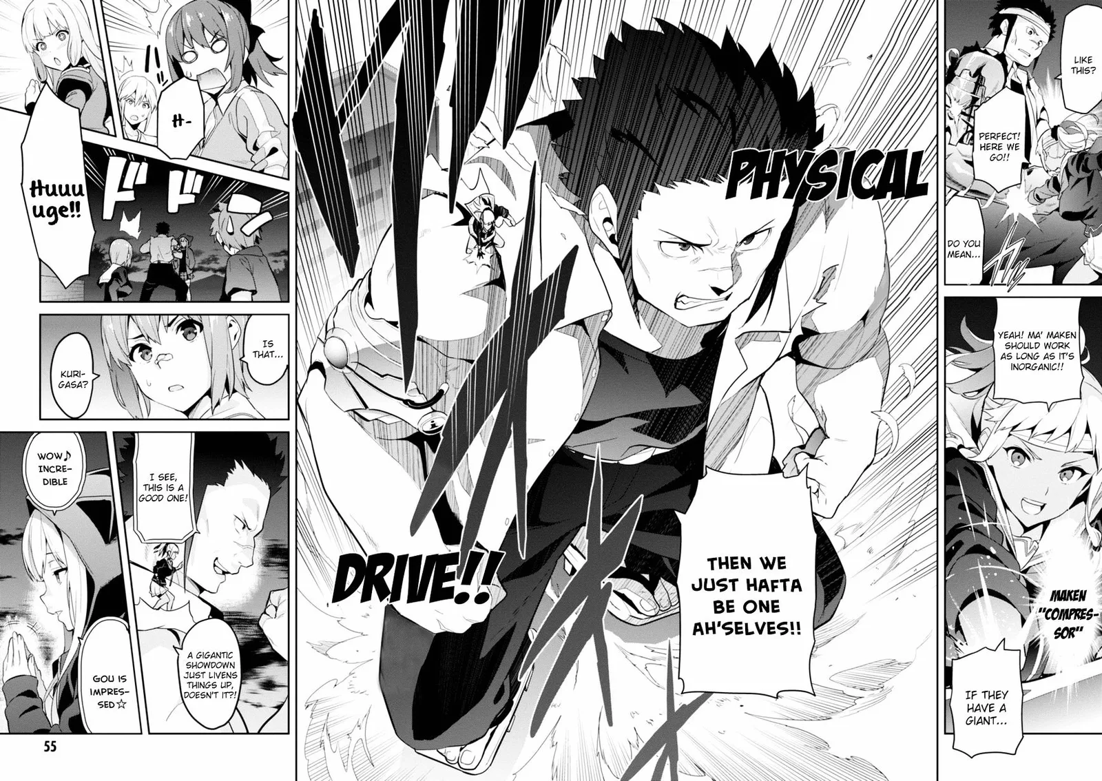Maken-ki Chapter 91 page 22