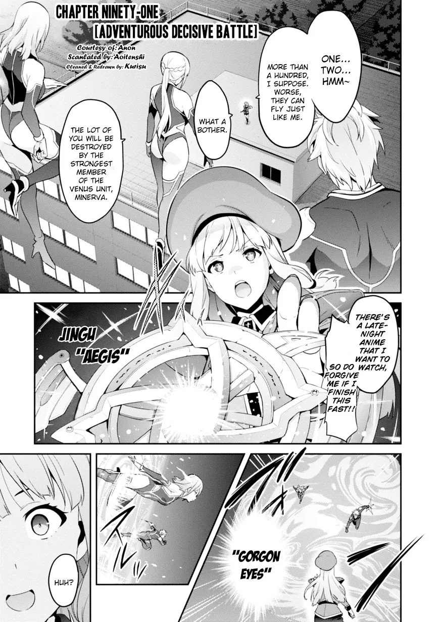 Maken-ki Chapter 91 page 1