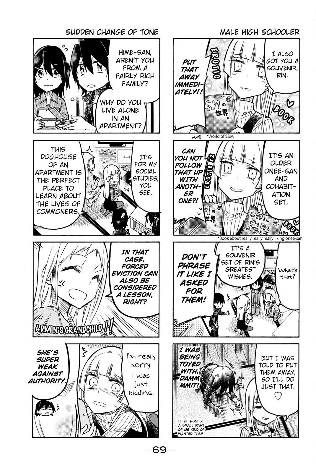 Mako-san Wa Shindemo Jiritsu Shinai Chapter 10 page 3