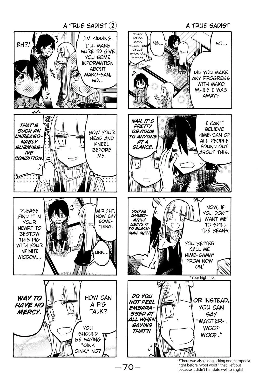 Mako-san Wa Shindemo Jiritsu Shinai Chapter 10 page 4