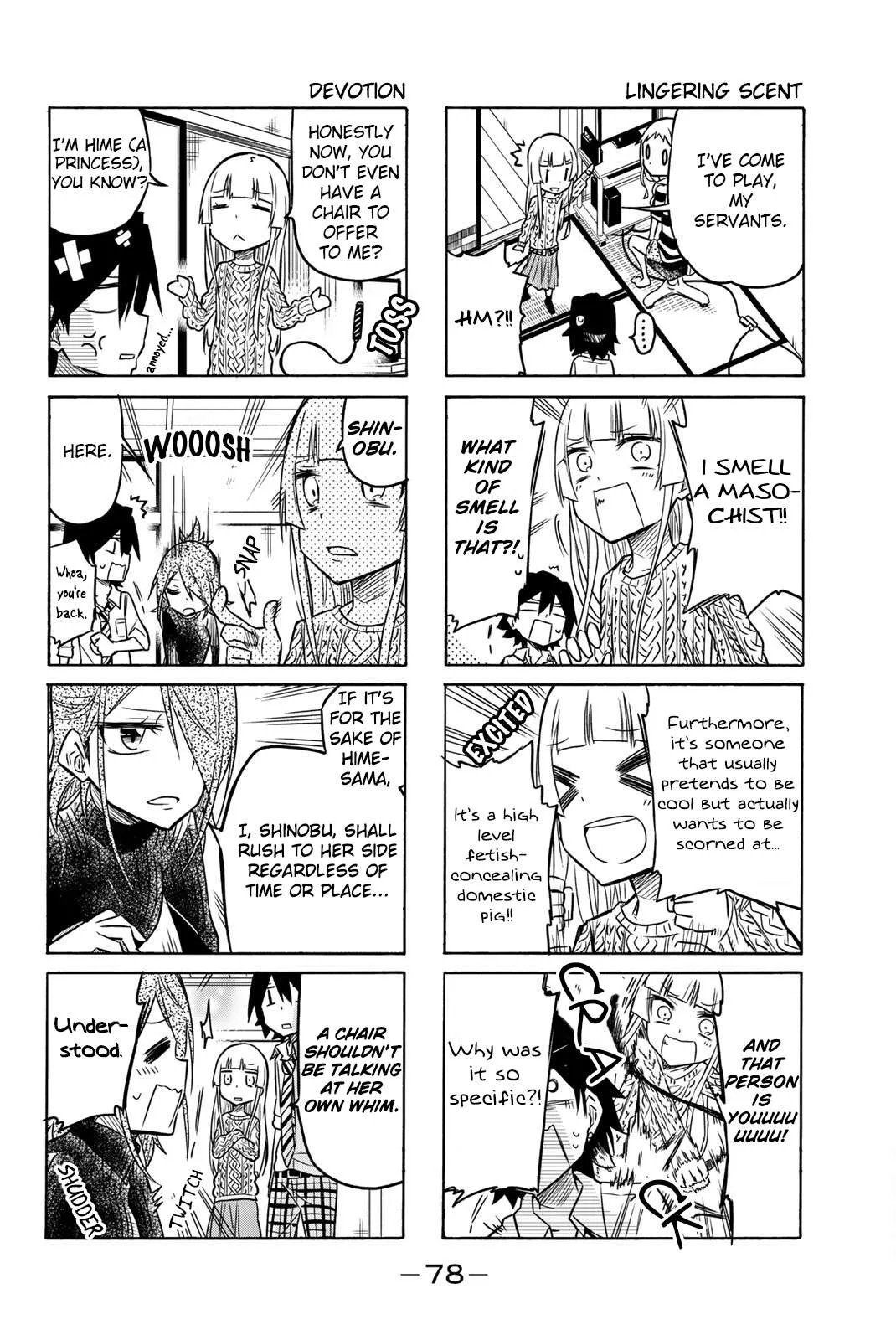 Mako-san Wa Shindemo Jiritsu Shinai Chapter 11 page 4