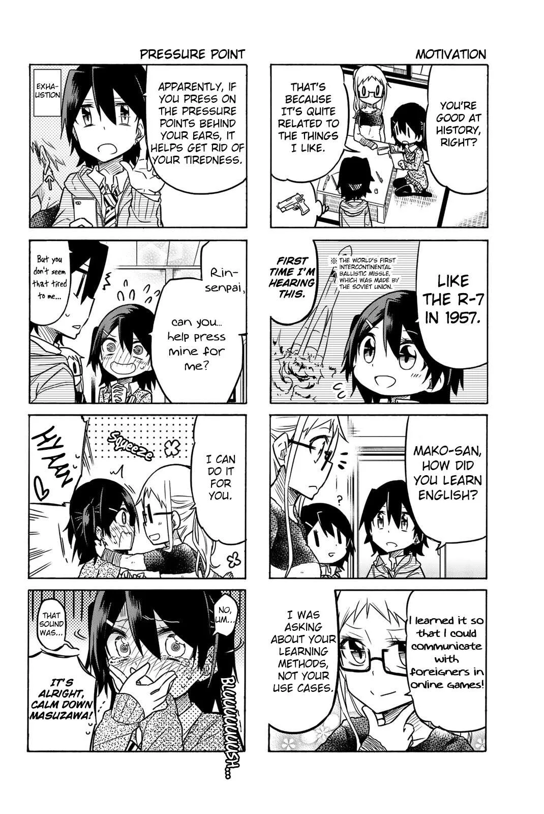Mako-san Wa Shindemo Jiritsu Shinai Chapter 12 page 4
