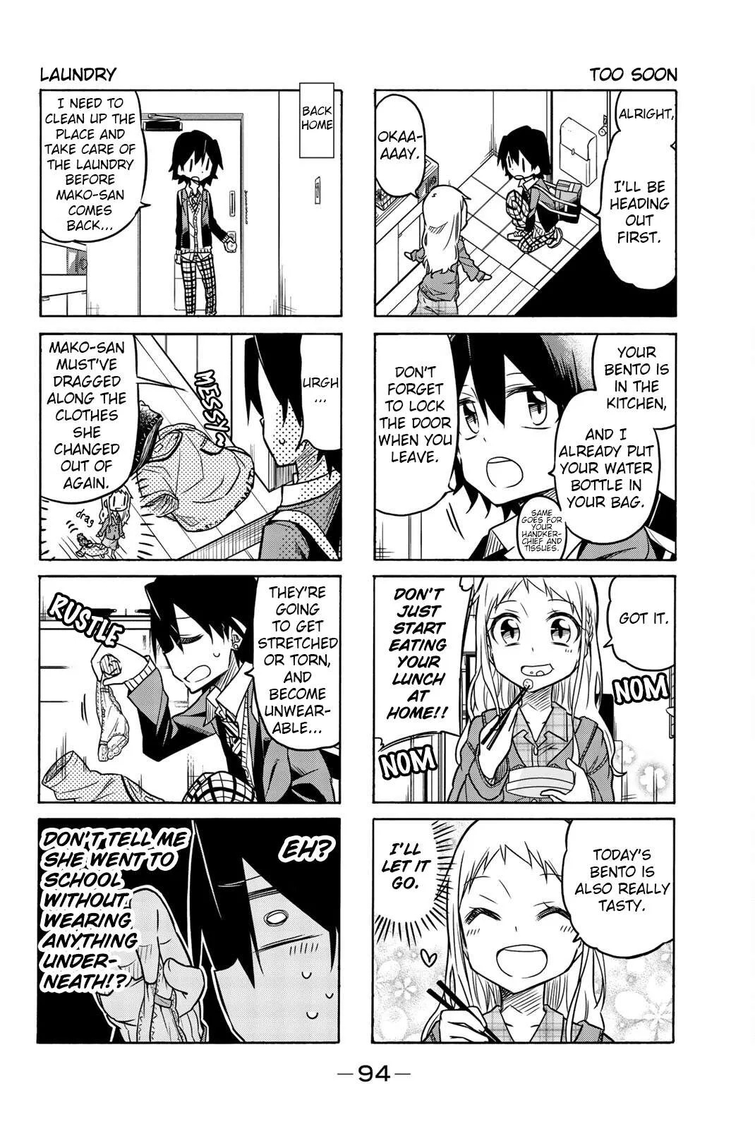 Mako-san Wa Shindemo Jiritsu Shinai Chapter 13 page 4