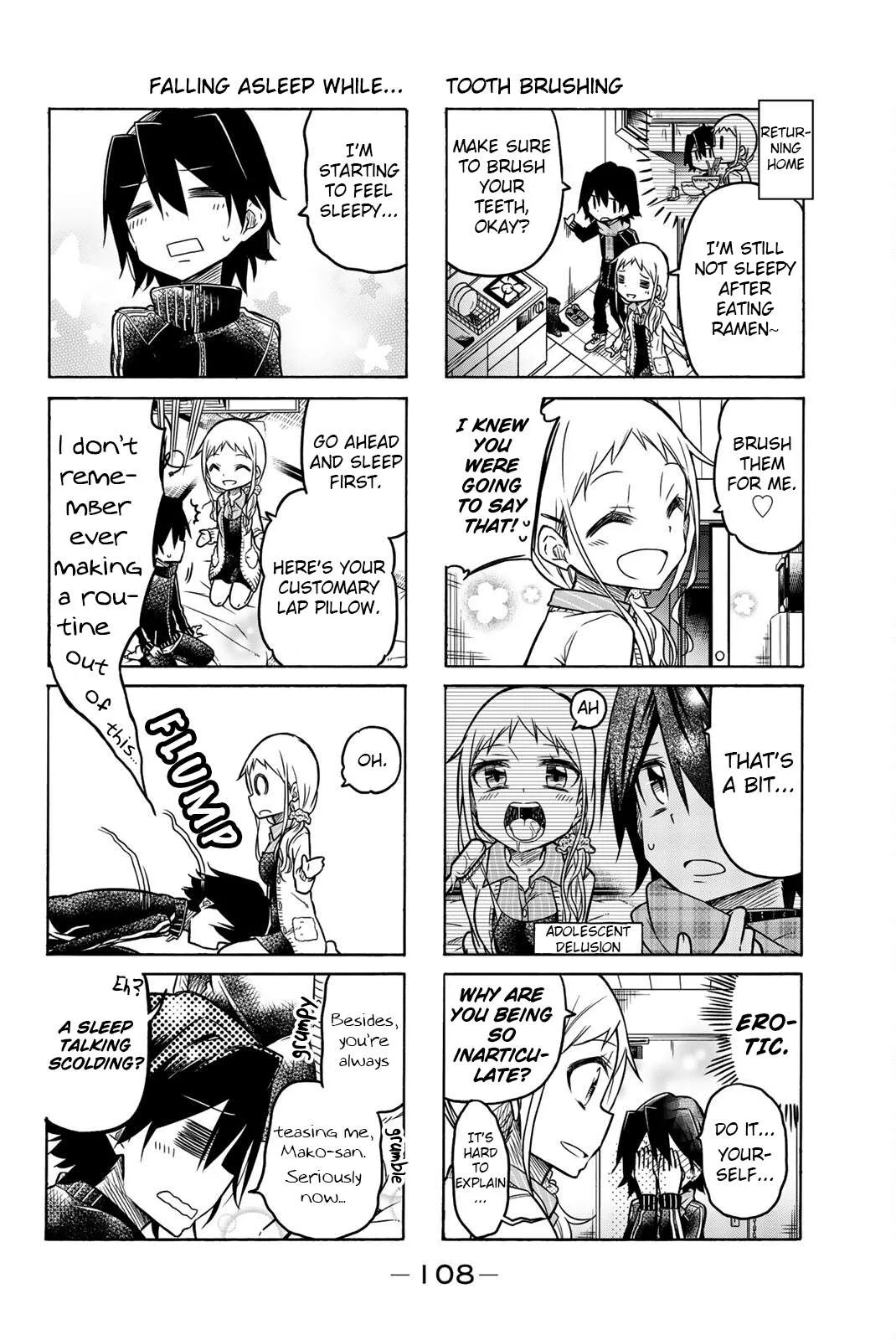 Mako-san Wa Shindemo Jiritsu Shinai Chapter 15 page 4